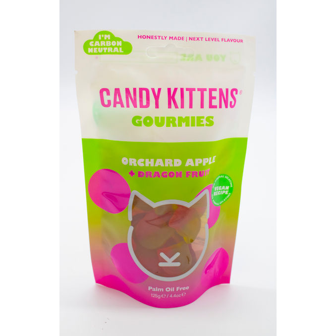 Candy Kittens Gourmet Gummies Orchid Apple & Dragon Fruit 125g, 125g