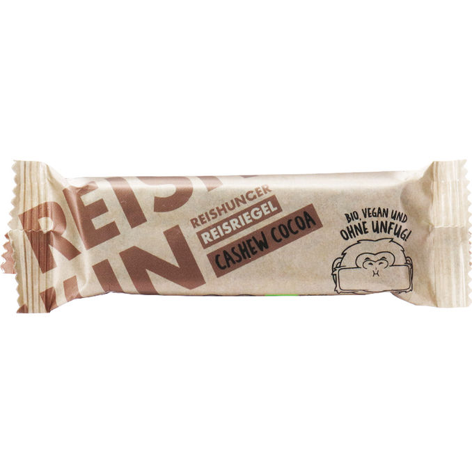 Reishunger BIO Reisriegel Cashew Cocoa