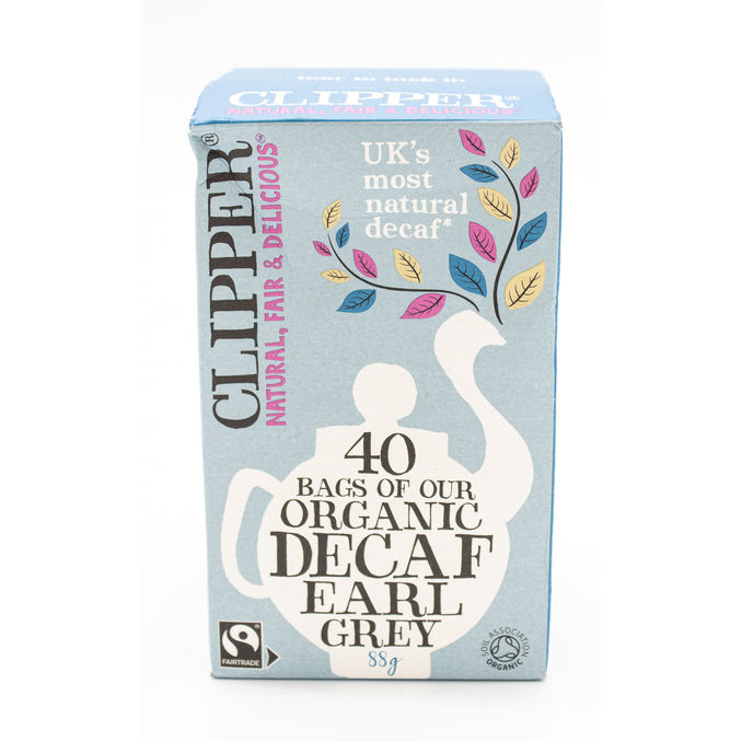Clipper Fairtrade Decaf Earl Grey Tea x 40 bags, 40g from Clipper | Motatos