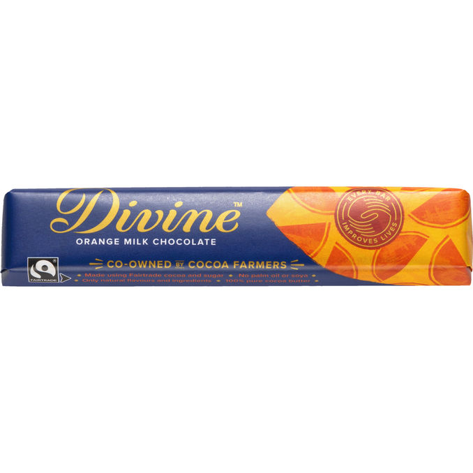 Divine Chocolate Smooth Milk Orange