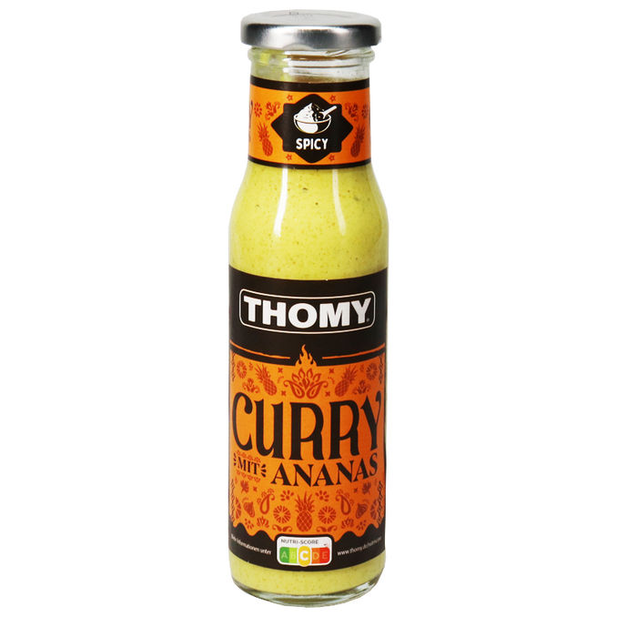 Thomy Curry Sauce mit Ananas
