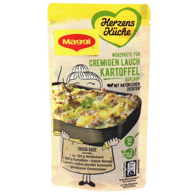 Maggi Würzpaste für Lauch-Kartoffel-Auflauf