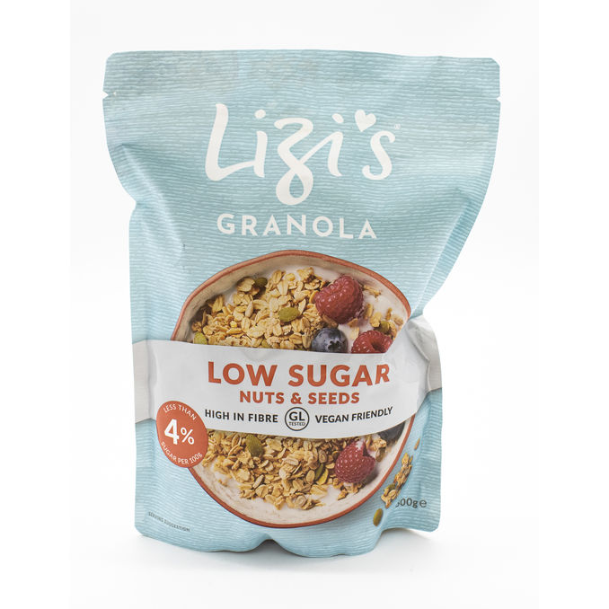 Lizi's Low Sugar Granola 500g, 500G from Lizi's Motatos