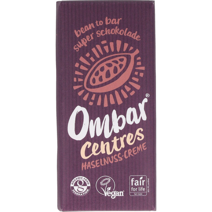 Ombar Raw BIO Raw Chocolate Centres Hazelnut Truffle