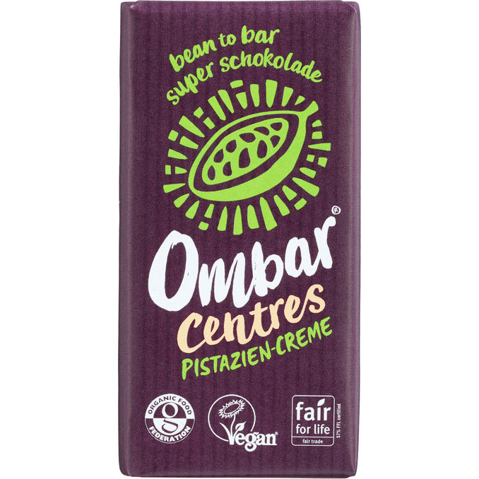Ombar Raw Chocolate Centres Pistachio