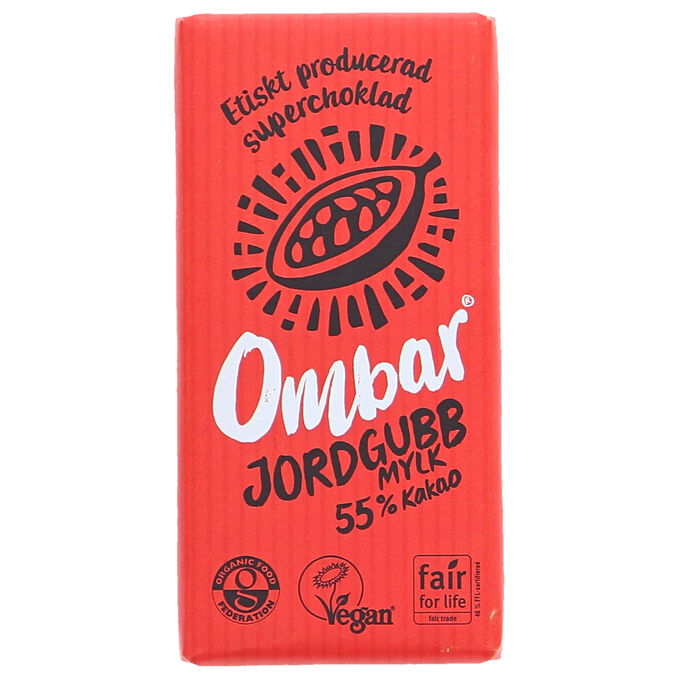 Ombar Raw Raw Choklad Jordgubb