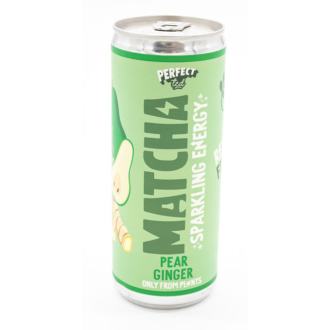 Perfect Ted MatchaPowered Pear & Ginger Energy Drink 250ml, 250ml from
