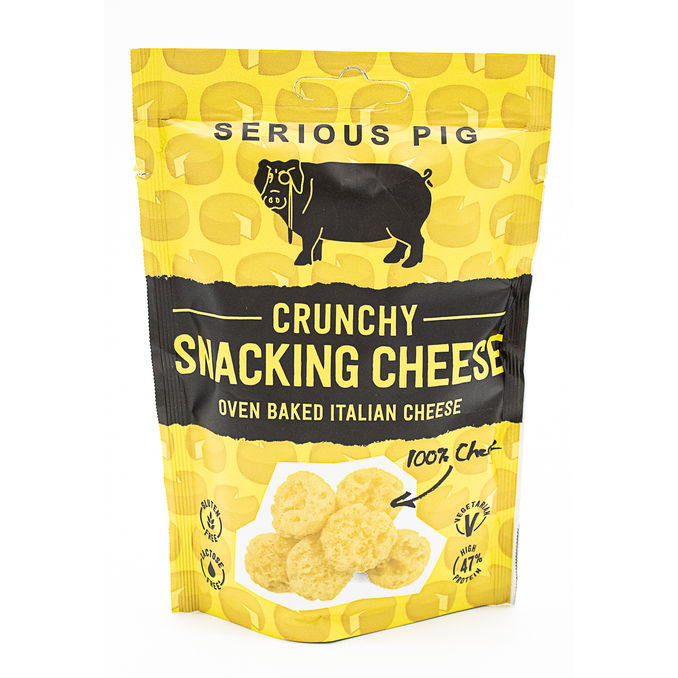Serious Pig Crunchy Snacking Cheese Classic 24g, 250ml from Serious Pig
