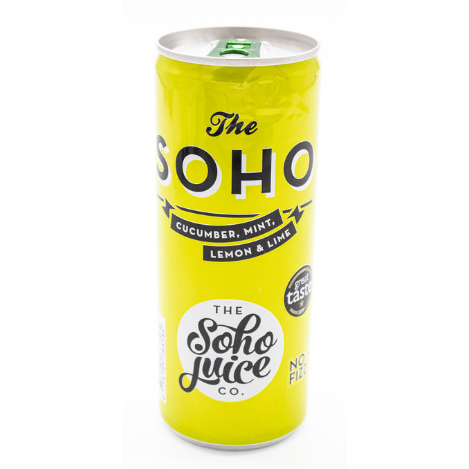 The Soho Juice Co. Cucumber, Mint, Lemon & Lime 250ml, 250ml from The Soho Juice Co Motatos