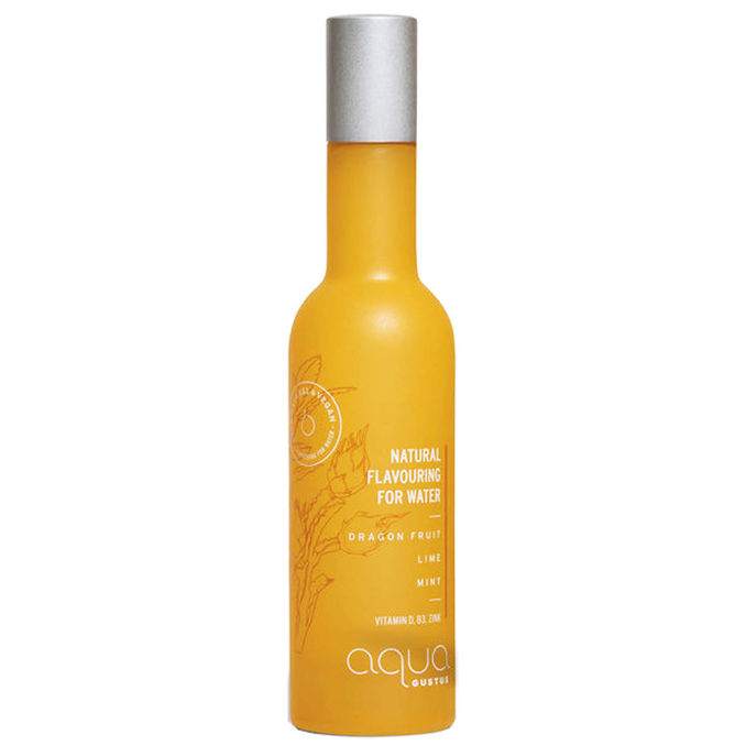 Aqua gustus Smags Tilsætning Vand Dragefrugt, Lime & Mint