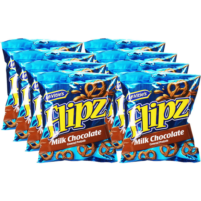 McVitie's Flipz Schokobrezeln, 8er Pack