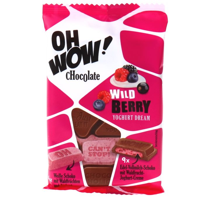 OH WOW Schokolade Wild Berry Yoghurt Dream