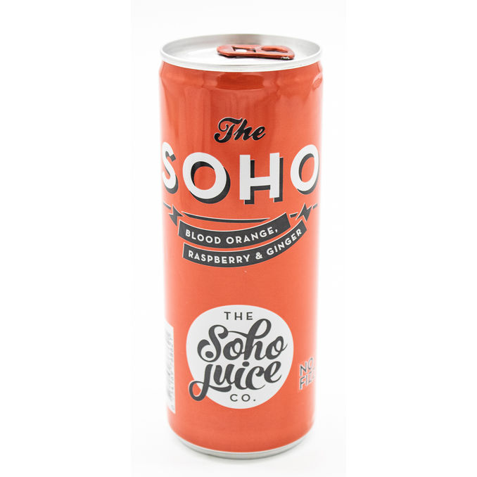 The Soho Juice Co. Blood Orange, Raspberry & Ginger 250ml, 250ml from