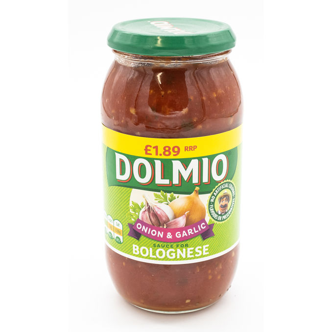 Dolmio Bolognese Onion & Garlic Pasta Sauce 500g, 500g from Dolmio | Motatos