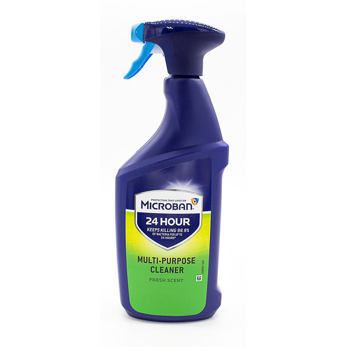 Microban 24hr Multi Purpose AntiBacterial Spray Fresh 750ml, 750ml
