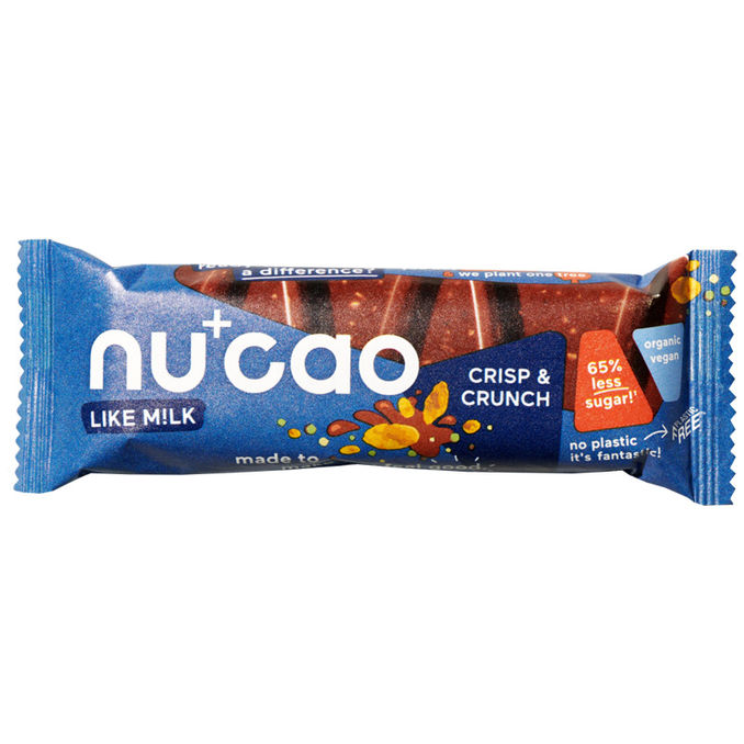 nucao BIO Schokoriegel Crisp & Crunch