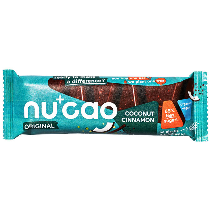 nucao BIO Schokoriegel Coconut Cinnamon