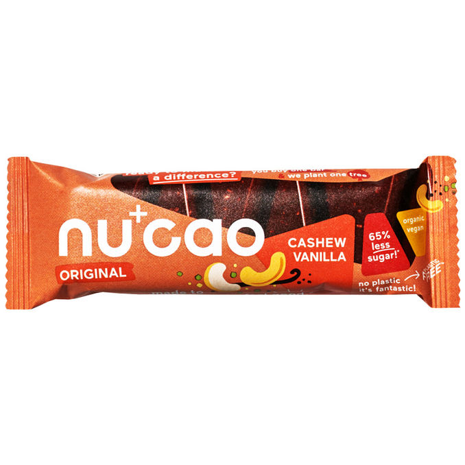 nucao BIO Schokoriegel Cashew Vanille