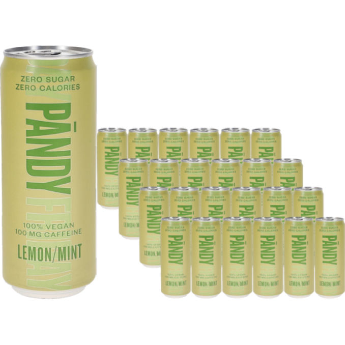 Läs mer om Pändy Energidryck Lemon Mint 24-pack
