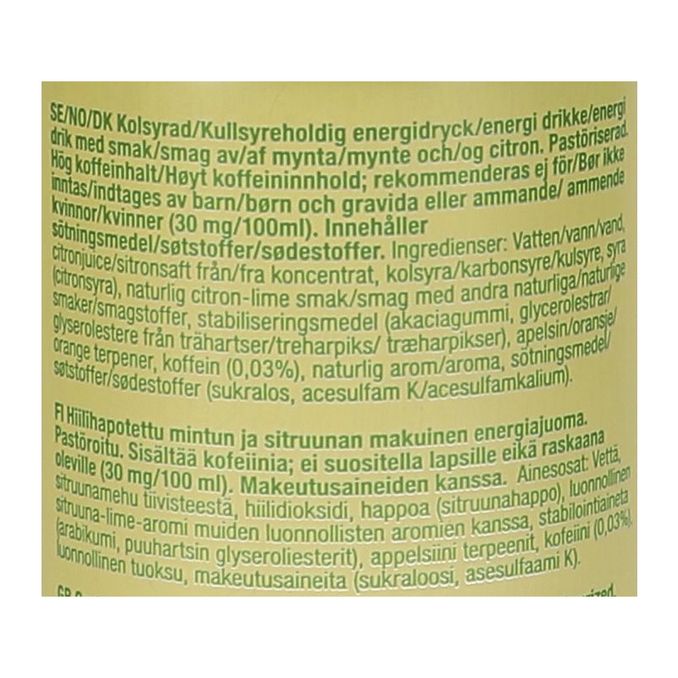 Pändy Energidryck Lemon Mint 24-pack 