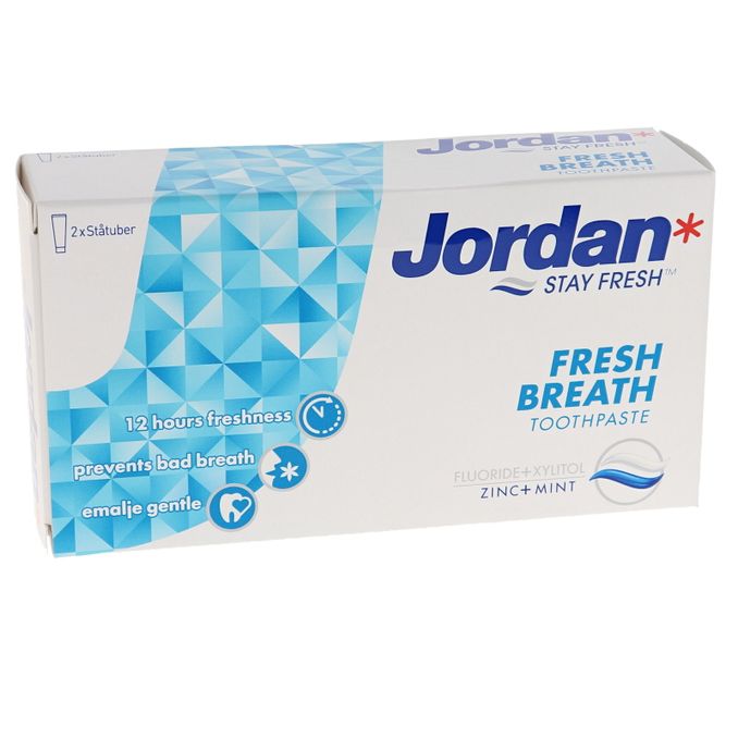 Jordan Tandkräm Fresh Breath 2-pack