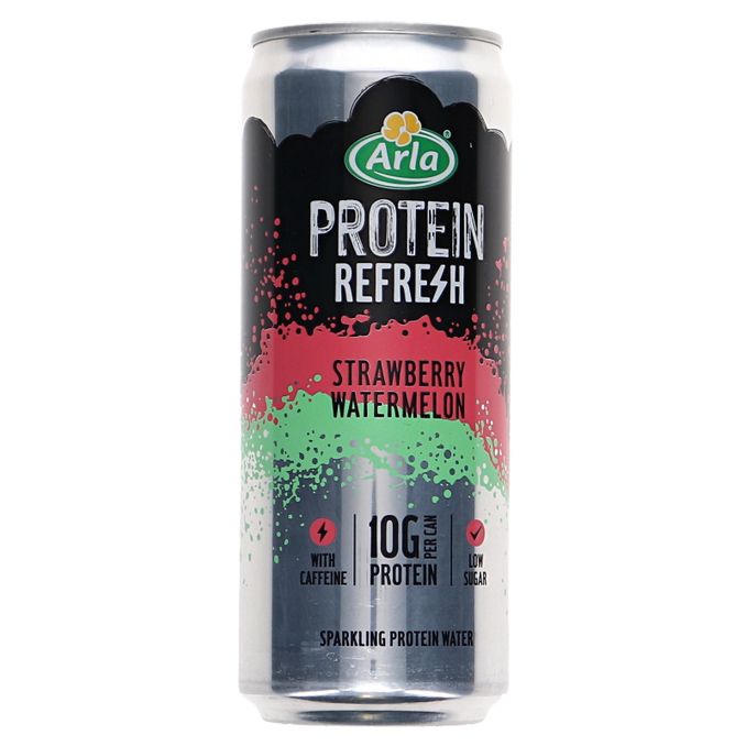 Arla Protein Refresh Water Mansikka-Vesimeloni