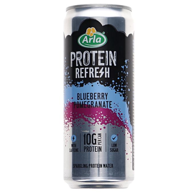 Arla Protein Refresh Mustikka-Granaattiomena