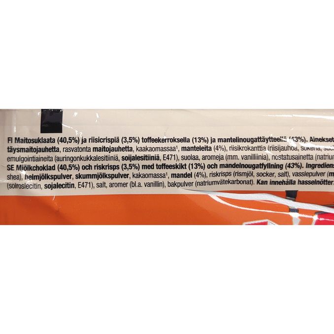 Cloetta Suklaapatukka Double Layer White Nougat