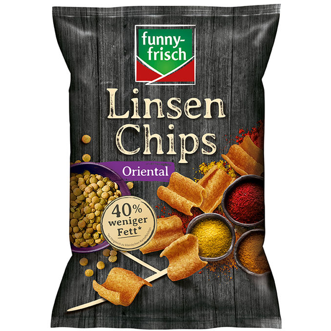 Funny Frisch Linsen Chips Oriental
