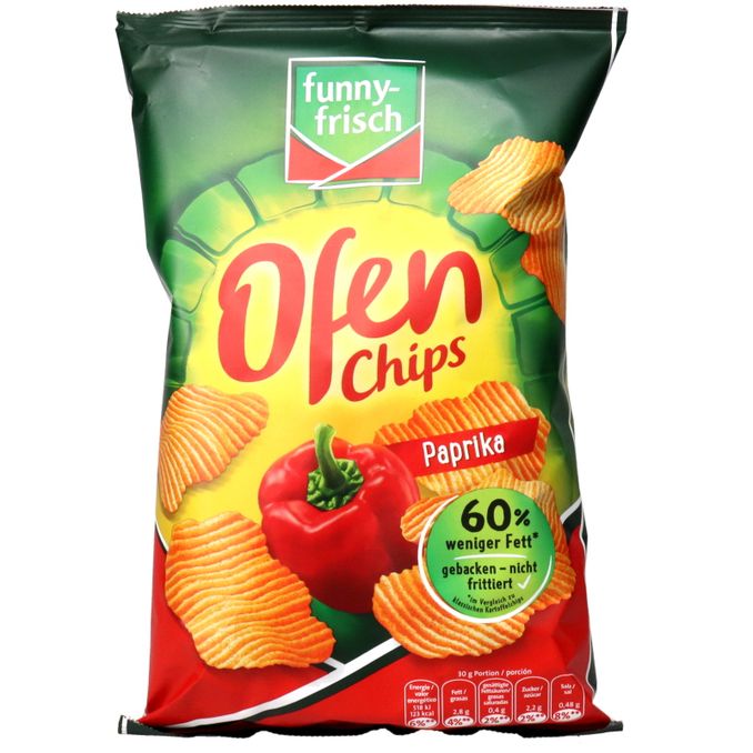 Funny Frisch Ofen Chips Paprika