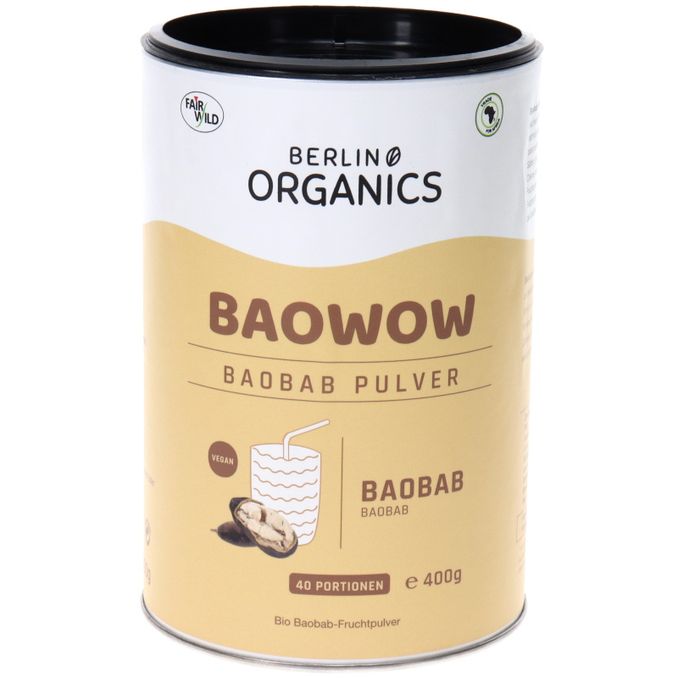Berlin Organics BIO BAOWOW Baobab Fruchtpulver