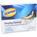 Gerimax Daglig Energi Ginseng 30 Tabletter