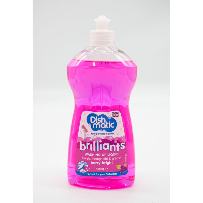 Dishmatic Pink Berry Washing Up Liquid 500ml, 500ml from Dishmatic