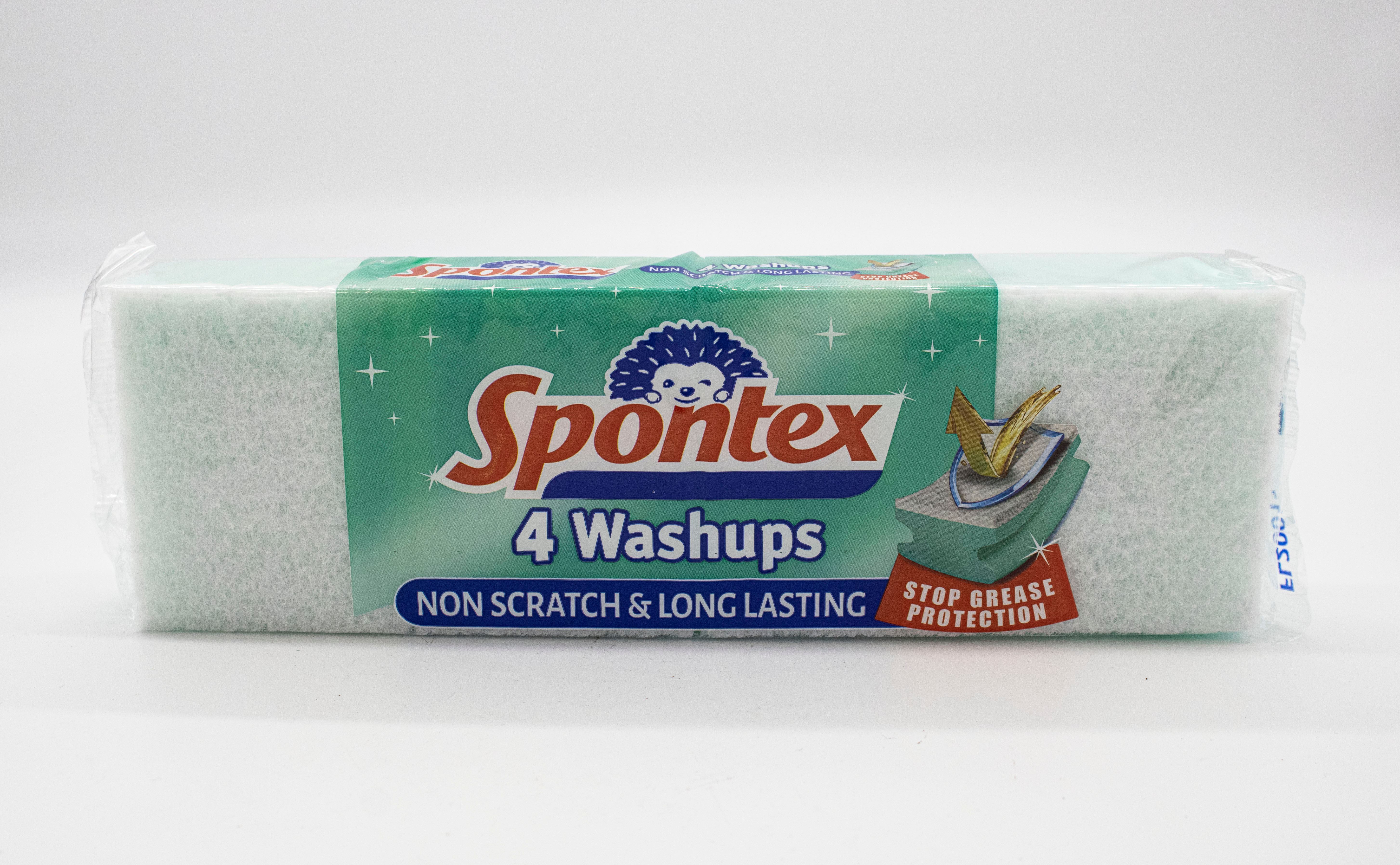 Spontex Washups Non-Scratch 4 Pack, 4 Pack From Spontex | Motatos