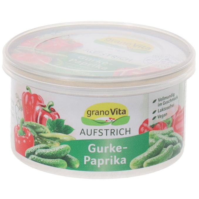GranoVITA Aufstrich Gurke-Paprika