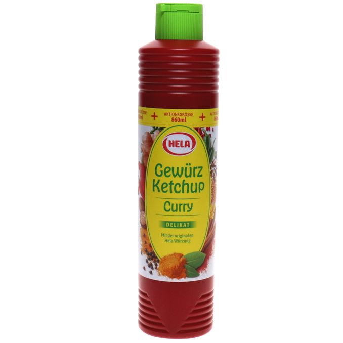 Hela Gewürz Ketchup Curry Delikat (Aktionspack)