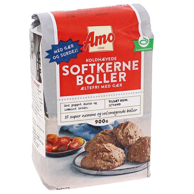 Amo AMO Æltefri Koldhævede Softkerneboller