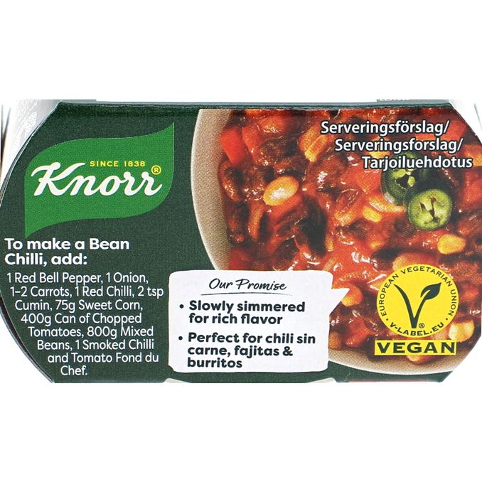 Knorr Kasvisfondi Savuchili & Tomaatti