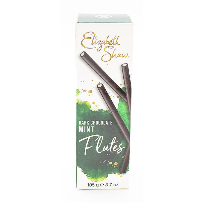 Elizabeth Shaw Dark Chocolate Mint Flutes 105g, 105g from Elizabeth