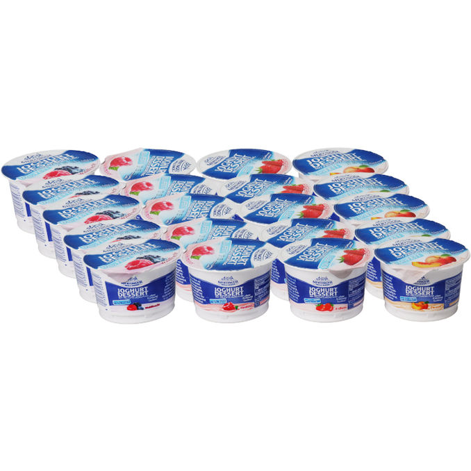 Mertinger Fruchtjoghurt Mix 0,1% Fett, 20er Pack