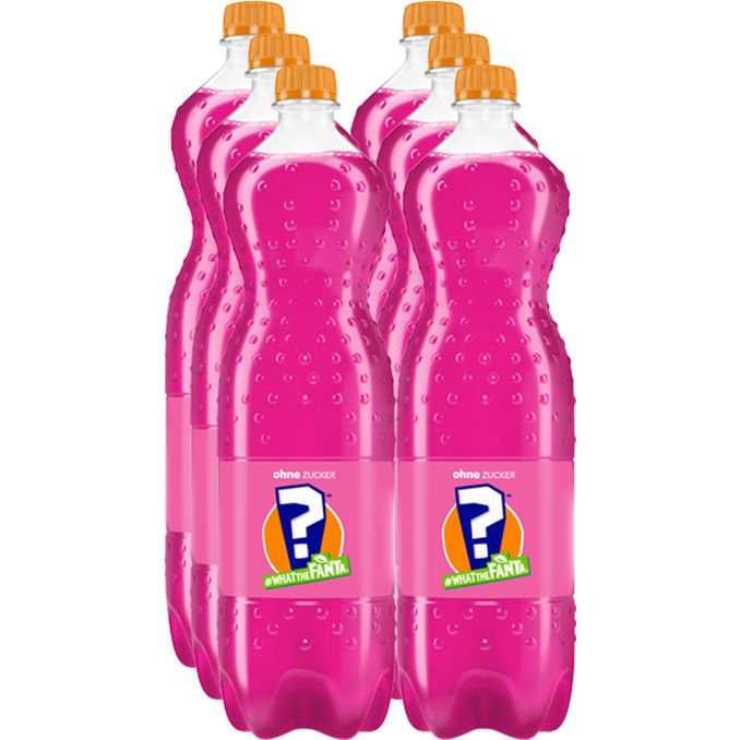 What the Fanta, zuckerfrei, 6er Pack (EINWEG) zzgl. Pfand