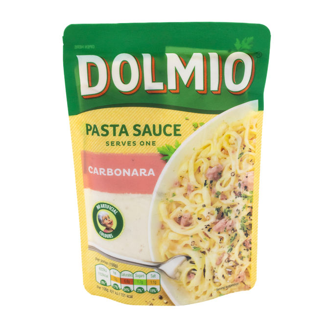 Dolmio Microwave Carbonara Pasta Sauce 150g, 150g from Dolmio Motatos