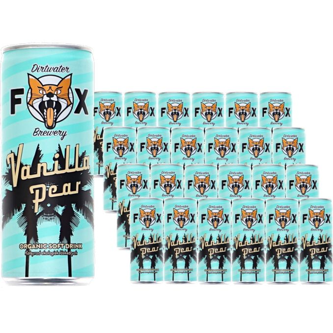 Fox Läsk Vanilla Pear 24-pack