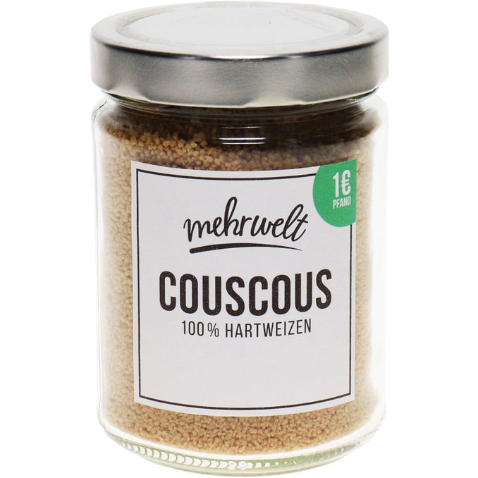 mehrwelt BIO Couscous im Pfandglas