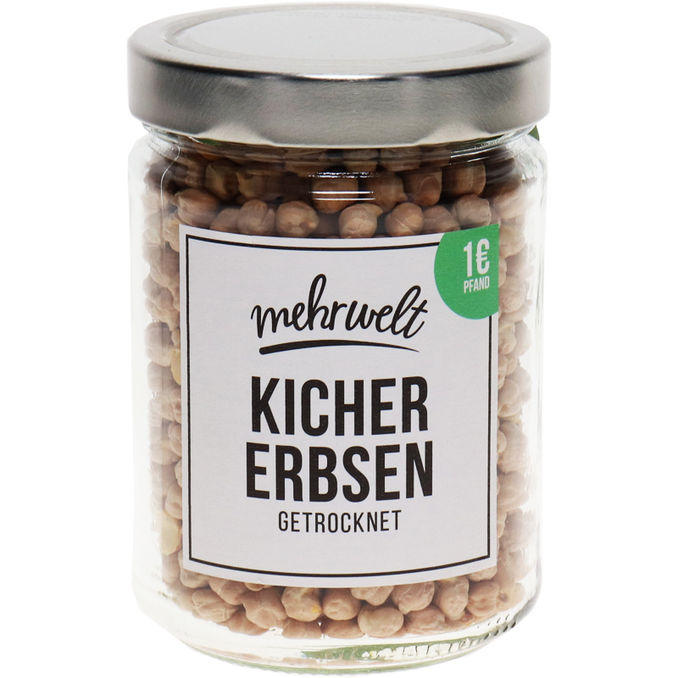 mehrwelt BIO Kichererbsen (inkl. Glas)