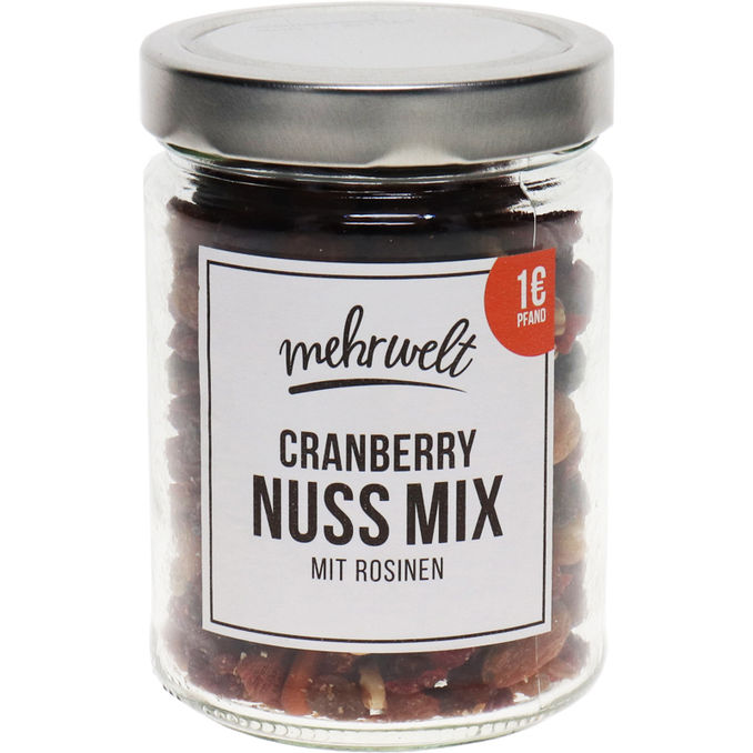 mehrwelt BIO Cranberry Nuss Mix