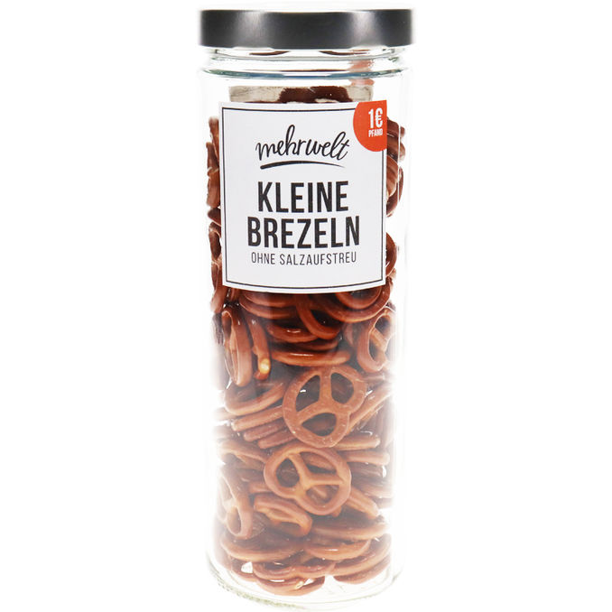 mehrwelt BIO Kleine Brezeln im Pfandglas