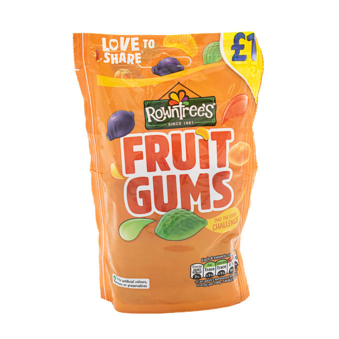 Rowntrees Fruit Gums 120g, 120g from Rowntrees | Motatos