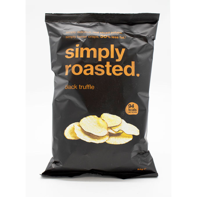 Simply Roasted Black Truffle Crisps 93g, 93g from Simply Roasted Motatos
