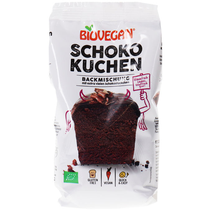 Biovegan BIO Backmischung Schokokuchen